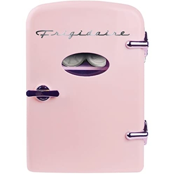 Frigidaire Retro Pink Mini Fridge - Eco-Friendly 4L