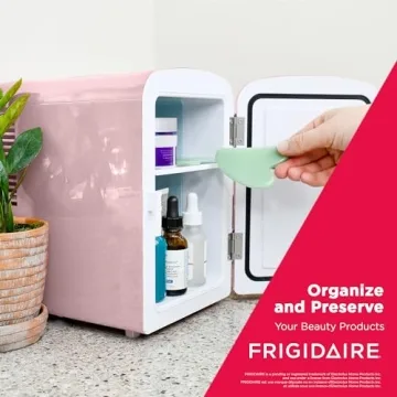 Frigidaire Retro Pink Mini Fridge - Eco-Friendly 4L