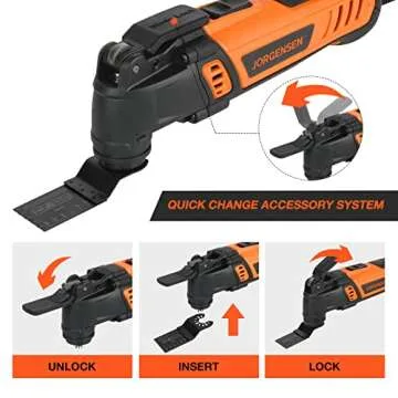 JORGENSEN Oscillating Tool Multi Purpose Electric Tool