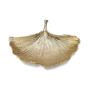 Ginkgo Leaf Jewelry Tray - Vintage Trinket Dish Gift
