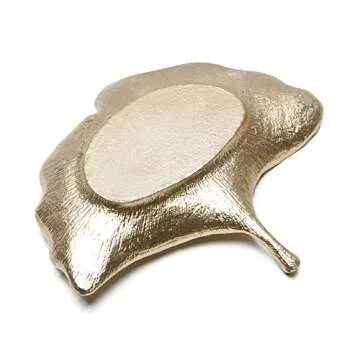 Ginkgo Leaf Jewelry Tray - Vintage Trinket Dish Gift