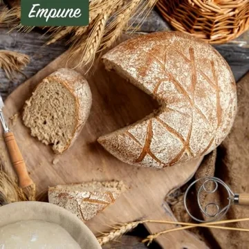 Empune Banneton Bread Proofing Set for Perfect Baking