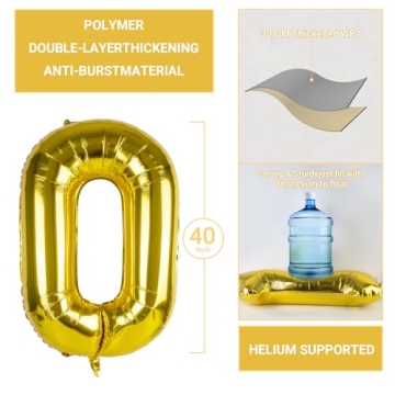 16-Inch Happy New Year Balloon Decorations for 2025