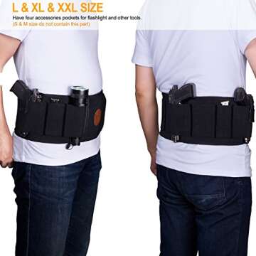 Fullmosa Concealed Carry Holster - Flexible, Comfortable, and Secure