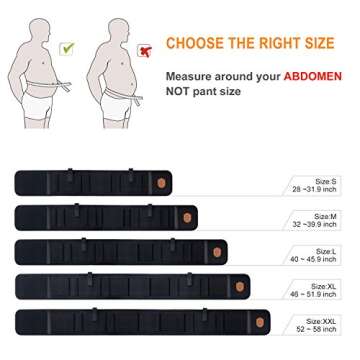 Fullmosa Concealed Carry Belly Band Holster for Handguns