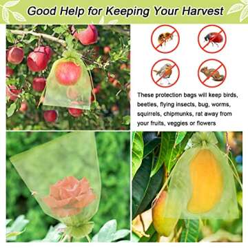 100pcs Durable Fruit Protection Bags for Garden Use