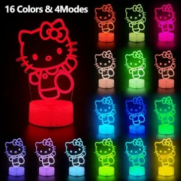 AIHYING Cat Night Light - Cute Anime Kitty Lamp