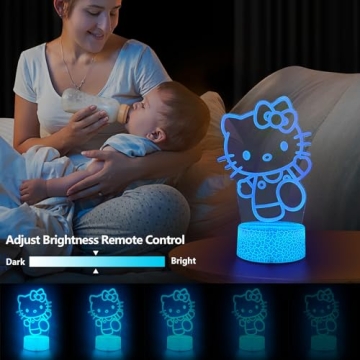 AIHYING Cat Night Light - Cute Anime Kitty Lamp