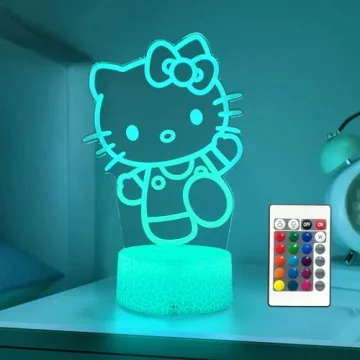 AIHYING Cat Night Light - Cute Anime Kitty Lamp