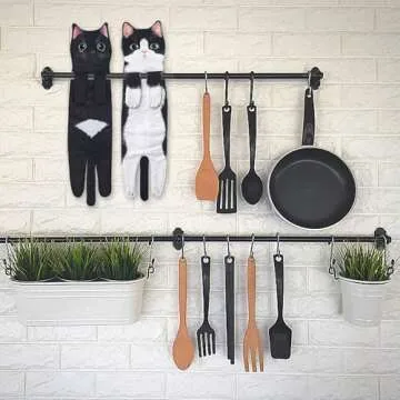 Cute Cat Hand Towels - Perfect for Gifts and Decor