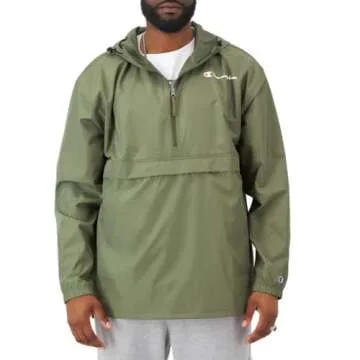 Champion Men's Packable Wind and Water Resistant Jacket