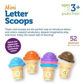 Learning Resources Mini Letter Scoops for Early Learning