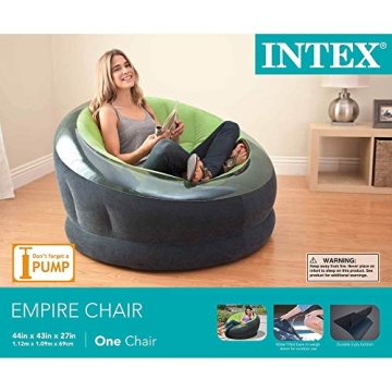 Intex Inflatable Empire Chair for Ultimate Comfort