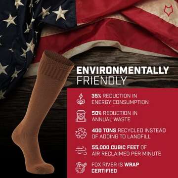 Fox River Standard Stryker Heavyweight Military Mid-Calf Socks, Coyote Brown, X-Large