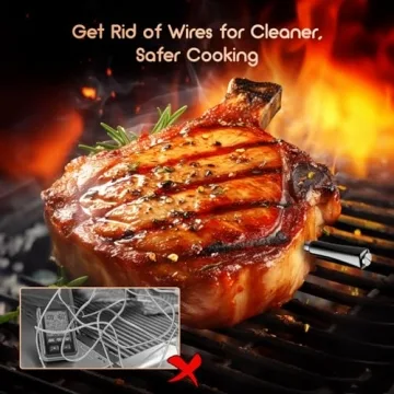 Wireless Bluetooth Meat Thermometer for Grilling