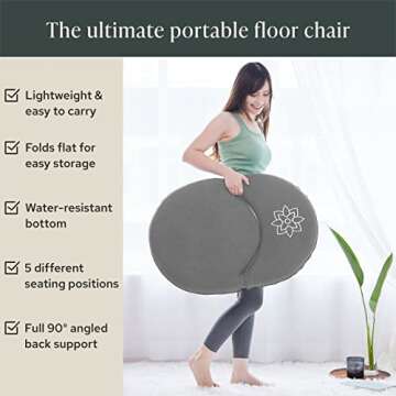 Adjustable Meditation Chair for Ultimate Comfort