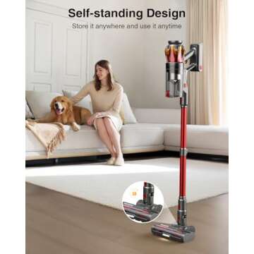 Advanced Cordless Vacuum Cleaner with HEPA Filter