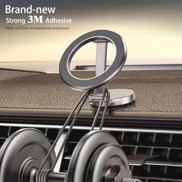 Rurswrity Magnet Car Phone Mount for Safe Navigation