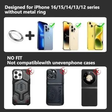 Rurswrity Magnet Car Phone Mount for Safe Navigation