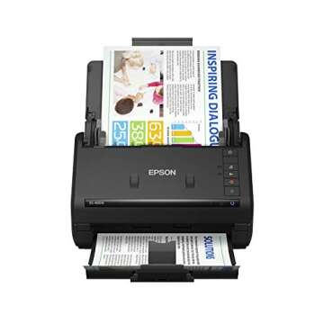 Epson Workforce ES-400 II Duplex Color Scanner & EcoTank ET-2850 Wireless Printer