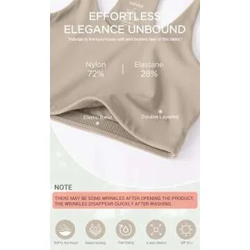 Shop ODODOS Women's Halter Sports Bra - Soft & Stylish