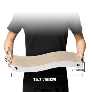 Coching Cat Scratcher Cardboard Cat Scratch Pad for Cats