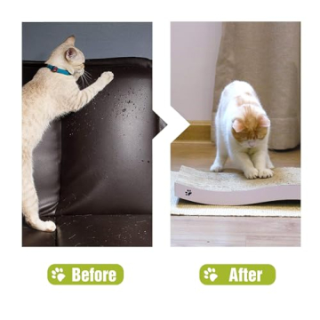 Coching Cat Scratcher Cardboard Cat Scratch Pad for Cats