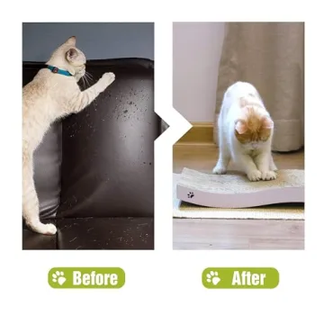 Coching Cat Scratcher Cardboard Cat Scratch Pad for Cats