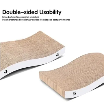 Coching Cat Scratcher Cardboard Cat Scratch Pad for Cats