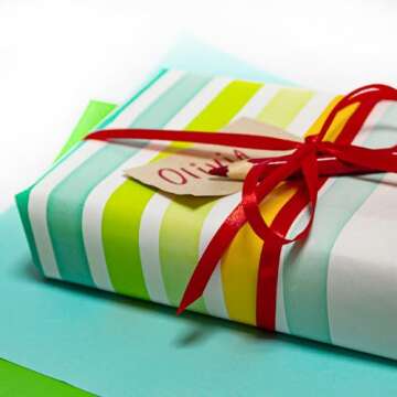 Red Ribbon 1/4 Inches 36 Yards Satin Roll Perfect for Scrapbooking, Art, Wedding, Wreath, Packing Bi...