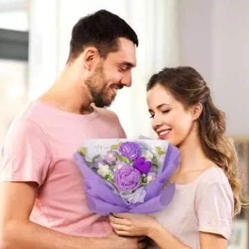 YShomy Crochet Flowers Bouquet - Unique Handmade Gift