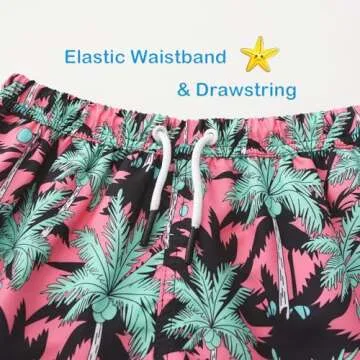 Stylish ECGK Boys Swim Trunks for Ages 2-16