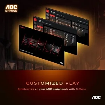 AOC 24G15N 24" Gaming Monitor, Full HD 1920x1080, 180Hz 1ms, 1x HDMI 2.0, 1x Display Port, Adaptive-Sync, 3-Sided Frameless, HDR Ready, Console Gaming Ready, 3-Year Zero-Bright-Dot