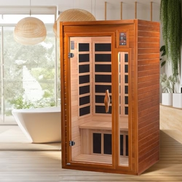 Dynamic Saunas Home Sauna with Infrared Lighting for up to 2 People, Barcelona