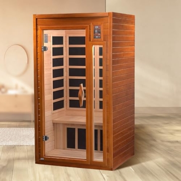 Dynamic Saunas Home Sauna with Infrared Lighting for up to 2 People, Barcelona