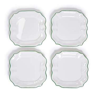 Two's Company Garden Soiree Set Of 4 Dinner Plates