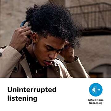 Sennheiser HD 450BT Wireless Headphones - Bluetooth & ANC