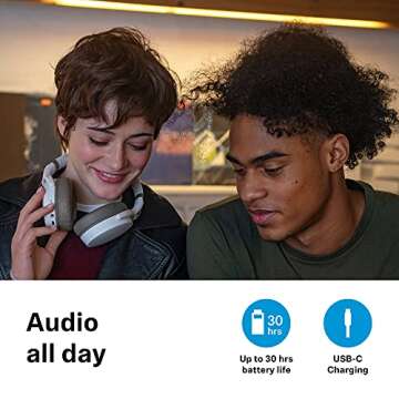 Sennheiser HD 450BT Wireless Headphones - Bluetooth & ANC