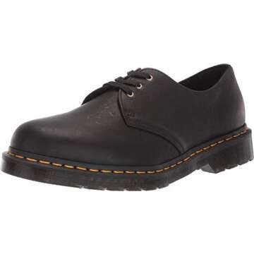 Dr. Martens Unisex Adult 1461 Oxford Black Ambassador 9 Women 8 Men US