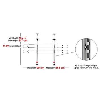WeatherTech Pet Barrier & Fence Kit - Keeps Pets Secure in Vehicle Behind Your 2nd or 3rd Row Seats