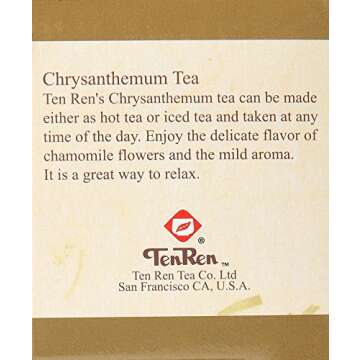 TenRen Chrysanthemum Tea - Naturally Sweet & Citrus Aroma