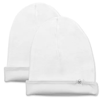 HonestBaby Organic Cotton Reversible Beanies for Newborns