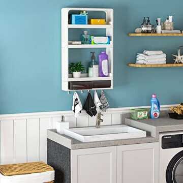 Tribesigns Bathroom Storage Organizer for Ultimate Space Saving