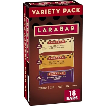 LäraBar Chocolate Variety Pack 18 Count Vegan Gluten-Free