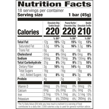 LäraBar Chocolate Variety Pack 18 Count Vegan Gluten-Free