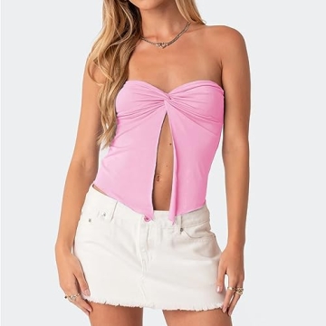 Stylish WPNAKS Women's Tube Top for Summer Outings
