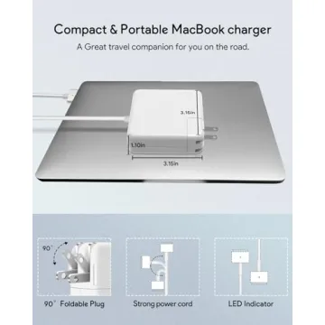 85W Replacement MacBook Pro Charger - AC Power Adapter