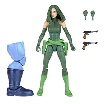 Marvel Legends Series Madame Hydra 6-Inch Collectible Action Figure with 4 Accessories and 1 Build-A...