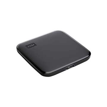 Western Digital 1TB Elements SE - Portable SSD, USB 3.0, Compatible with PC, Mac - WDBAYN0010BBK-WESN