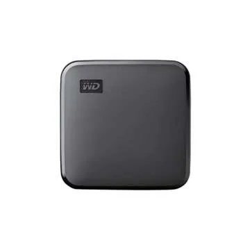 Western Digital 1TB Elements SE - Portable SSD, USB 3.0, Compatible with PC, Mac - WDBAYN0010BBK-WESN